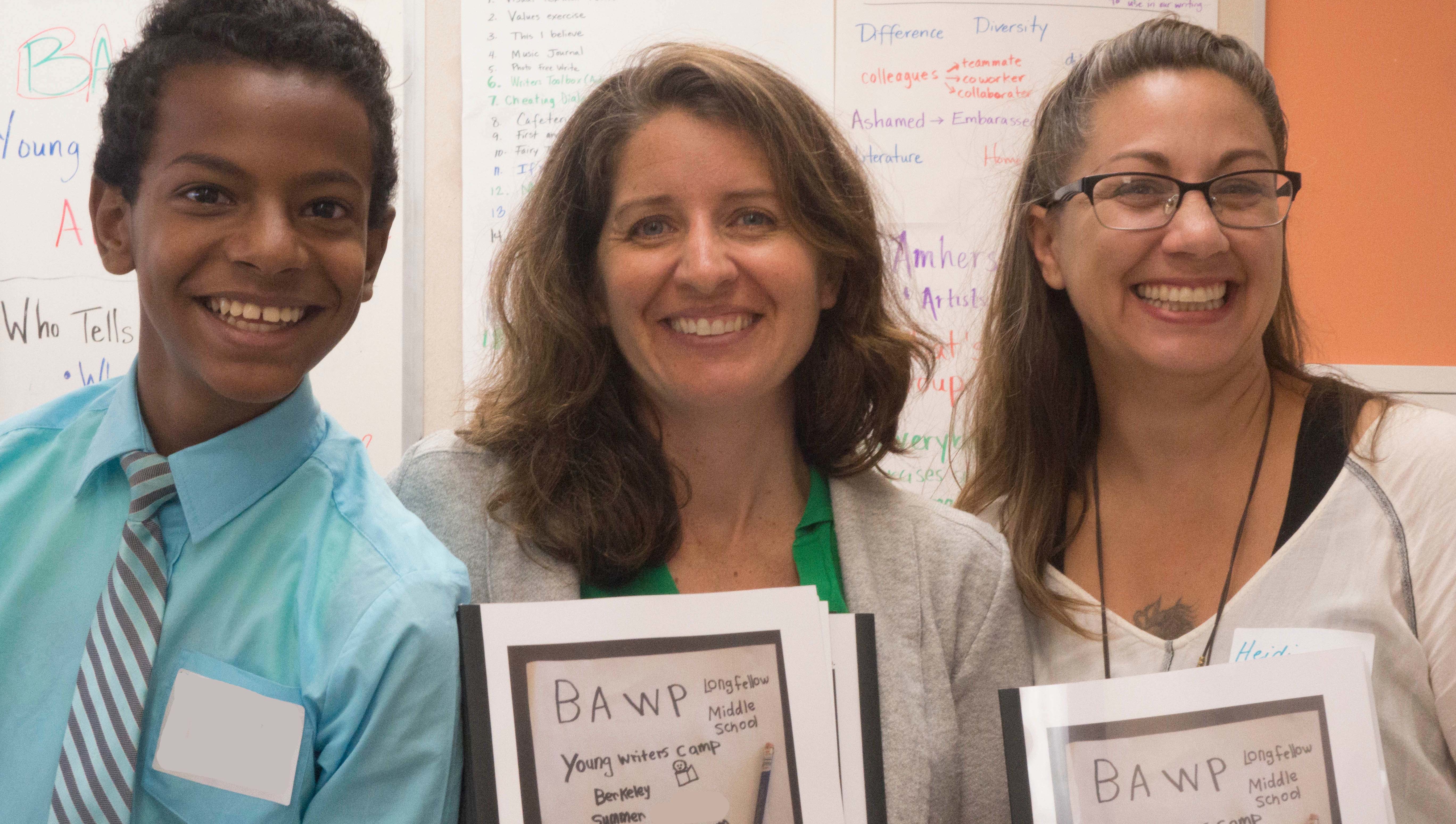 Young Writer and Teachers