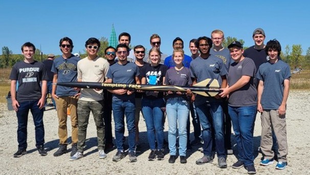 PSP High Altitude Rocket Development Image