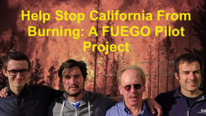 Help Stop California from Burning:  A FUEGO Pilot Project