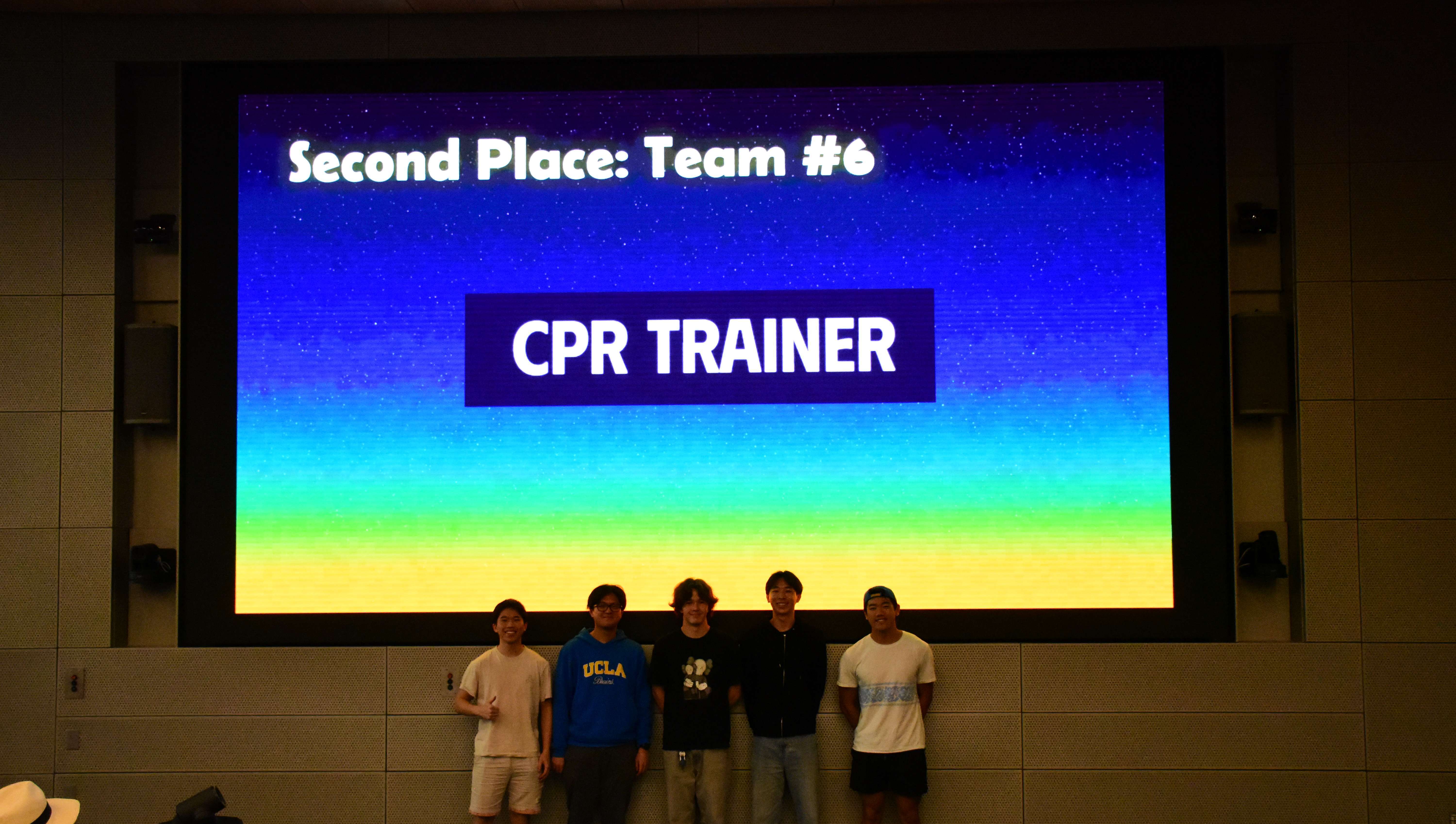 Second place winners last year!