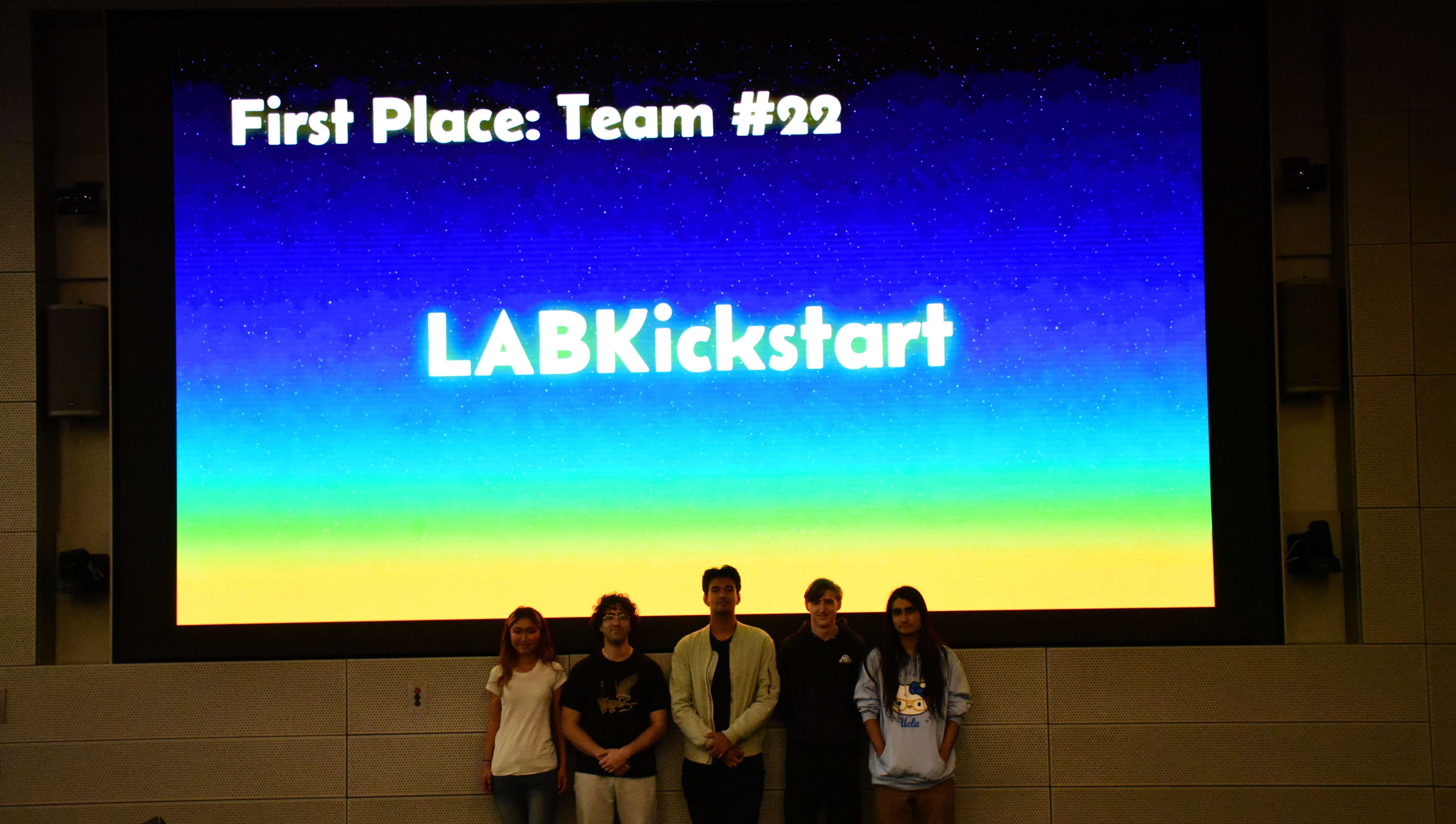 First place winners last year!
