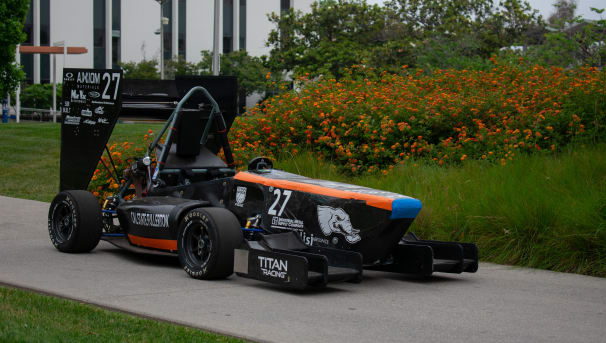 Photo of Formula SAE car