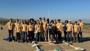 Purdue Orbital Hapsis II Rocket-Balloon Launch