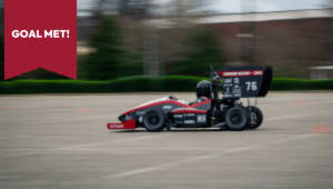 GOAL MET! Crimson Racing Formula SAE