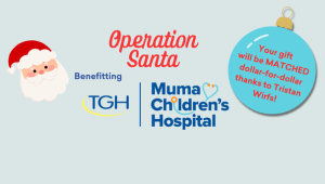 Support Operation Santa at the Muma Children's Hospital!