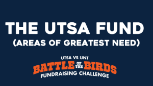 Support the UTSA Fund for Battle of the Birds