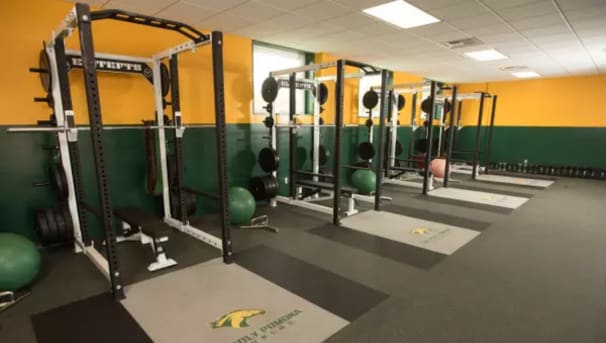 Conditioning Room for Bronco Athletics