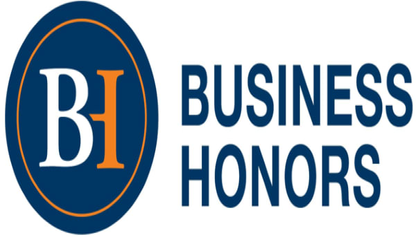 Business Honors logo image.