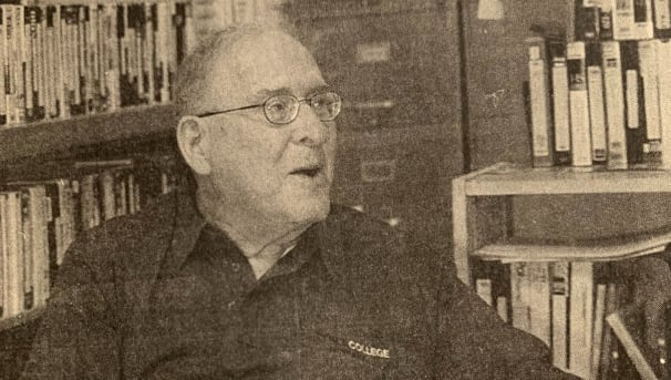 Black and White photo of Larry Horn