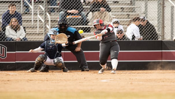 Wildcat softball action