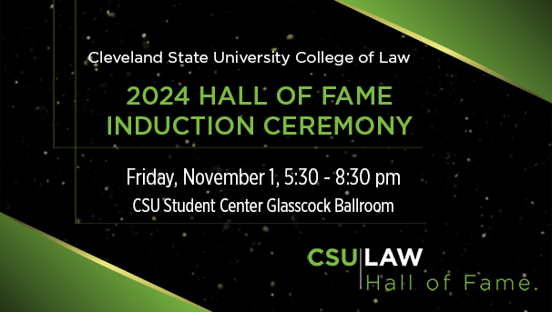 2024 CSU College of Law Hall of Fame Induction Ceremony Image