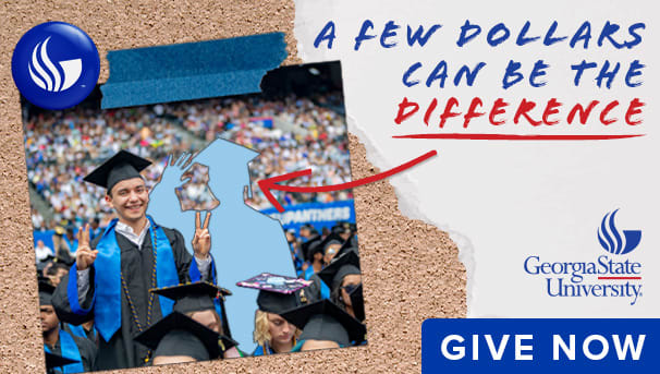 student at graduation