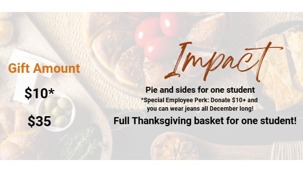Thanksgiving Food Basket Project - Ivy Tech Marion Image