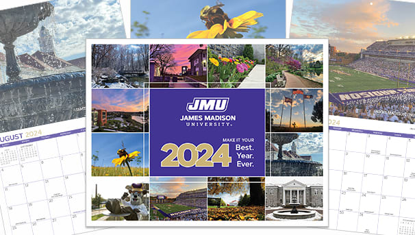 2024 JMU Wall Calendar - Parents & Families Image