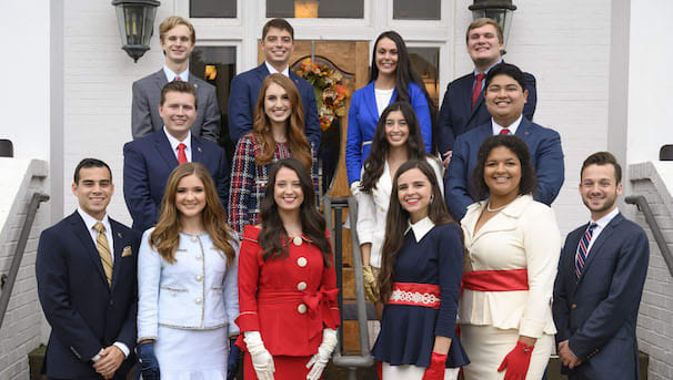 Homecoming Court Gives Image