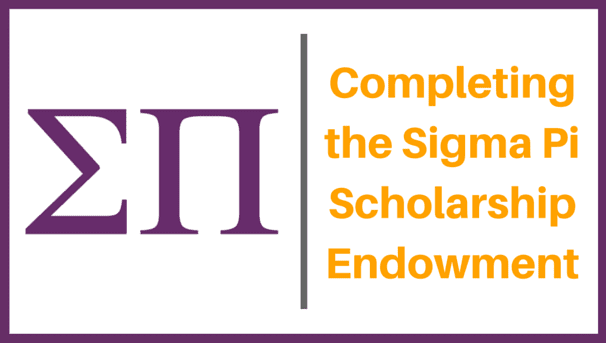 Sigma Pi Scholarship Endowment Image