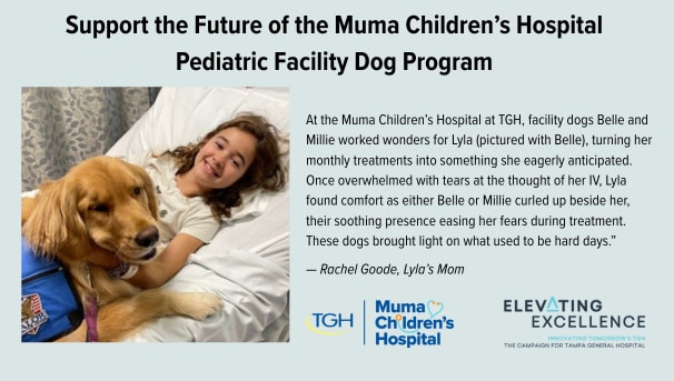 Support the Pediatric Facility Dog Program at TGH! Image