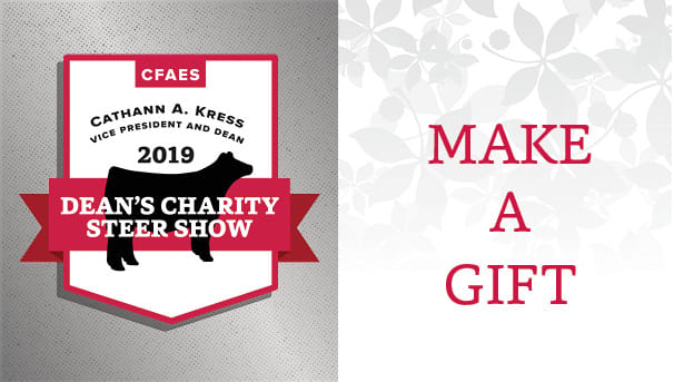 2019 Dean's Charity Steer Show: Make a Gift Image