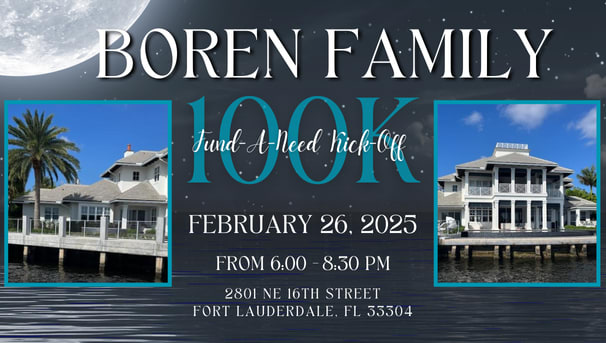 Boren Family 100K Fund-a-Need Kick-Off Celebration logo with the Kick-Off date below it