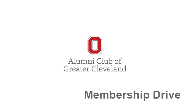 The Alumni Club of Greater Cleveland logo with 'Membership Drive' in the bottom corner