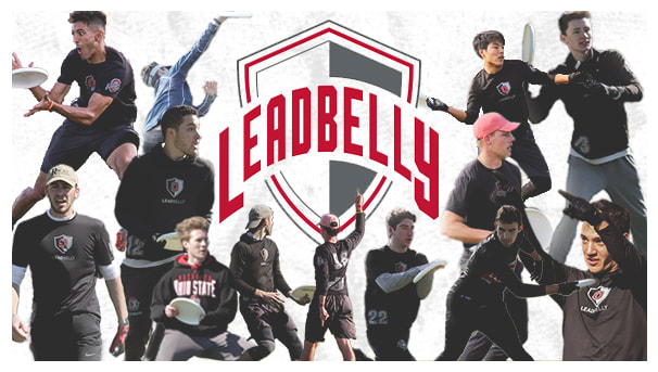 The LeadBelly logo with a collage of team members around it. They all wear OSU gear