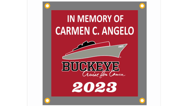 24" x 24" Custom 2023 Buckeye Cruise Flag