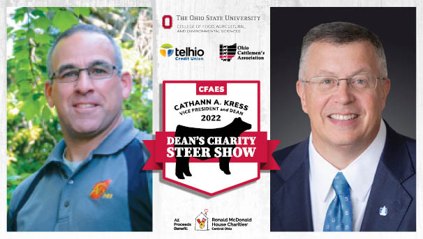 Dale Minyo and Kirt Walker head shots for the 2022 Dean's Charity Steer Show