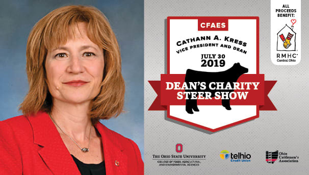 2019 Dean's Charity Steer Show: Cathann A. Kress Image