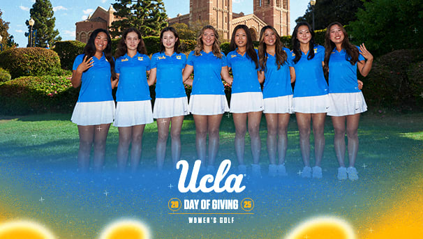Group photo of UCLA Women's Golf roster.