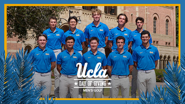 Group photo of UCLA Men's Golf roster.