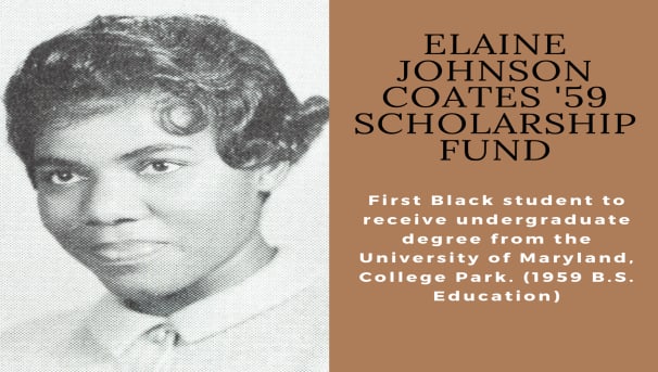 The Elaine Johnson Coates '59 Scholarship (COE Alumni of Color Celebration)