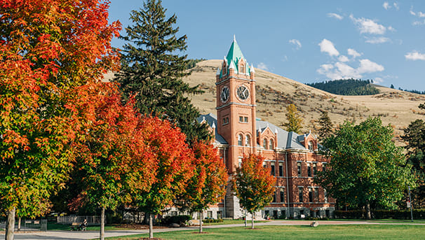 The University of Montana campus