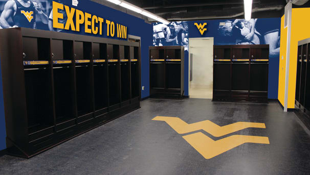 WVU Wrestling Locker Room Renovation Image