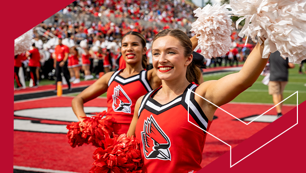 Ball State Cheerleading Image