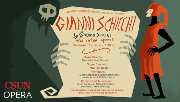 Gianni Schicchi by Giacomo Puccini, An Animated/Virtual Opera Image