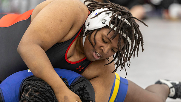 Photo of Central College Women's Wrestler