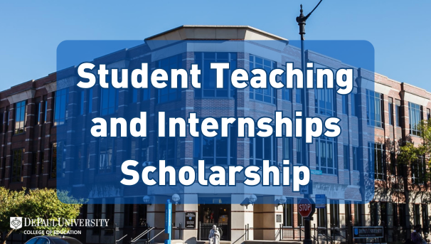 College of Education Student Teaching & Internships Scholarship Image