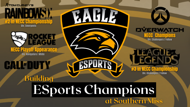 Building Esports Champions at Southern Miss Image