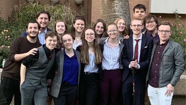 Group photo of NAU Mock Trial