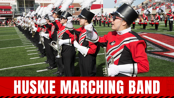 NIU Marching Band—Drumline Campaign Image