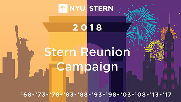 Stern MBA Class of 2017 Reunion Campaign Image