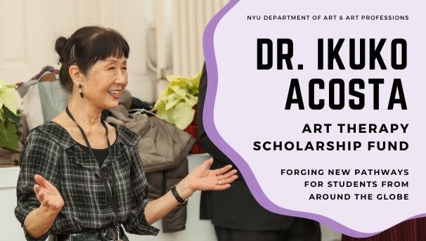 Dr. Ikuko Acosta Art Therapy Scholarship Fund Image