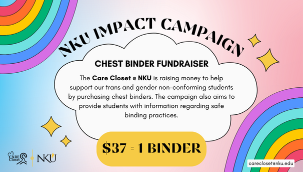 Care Closet @ NKU: Chest Binder Fundraiser Image