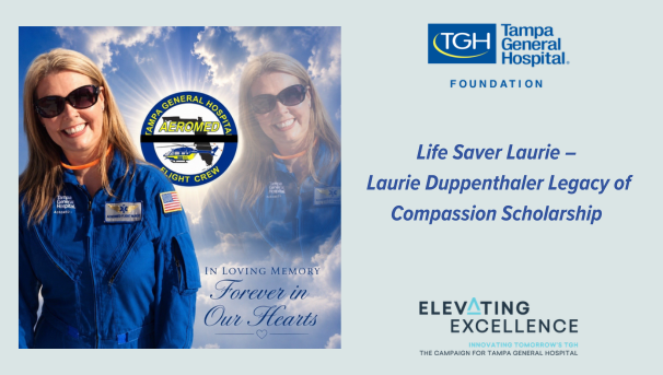Honor the Legacy of TGH Flight Nurse Laurie Duppenthaler Image