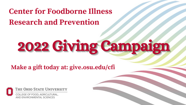 The Center of Foodborne Illness Research and Prevention 2022 Campaign infographic