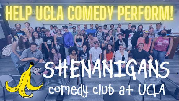Help UCLA Comedy Perform! Image