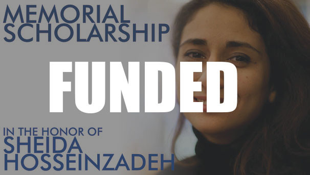 Sheida Hosseinzadeh's Memorial Scholarship Image