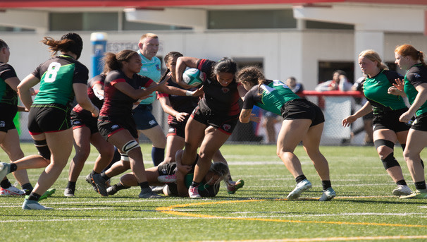 CWU Rugby action