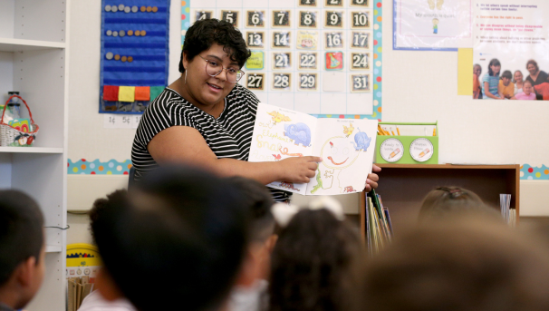 Ag student in the hay