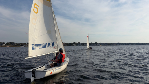 close up of a sailboat on the water